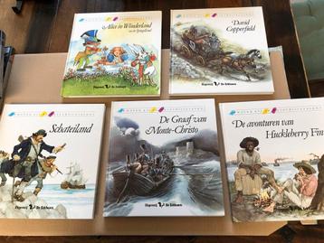 Kinderboeken - 5 Klassiekers uit de Wereldliteratuur - Geïll