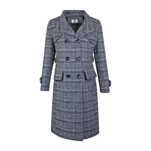 Verysimple • lange geruite jas • XS (IT40), Kleding | Dames, Jassen | Winter, Zwart, Nieuw, Maat 34 (XS) of kleiner, Verzenden