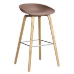20% Korting | Hay About a Stool Barkruk, Verzenden, Zo goed als nieuw, Hout, 60 tot 90 cm