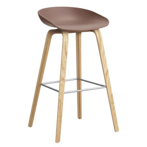 20% Korting | Hay About a Stool Barkruk, Huis en Inrichting, Barkrukken, Zo goed als nieuw, Hout, 60 tot 90 cm, Verzenden