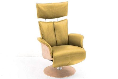 Relaxfauteuil Heesch - relaxfauteuils - Goud, Huis en Inrichting, Stoelen, Nieuw, Stof