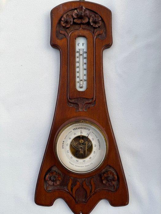 Capart, Amsterdam Antieke Nederlandse barometer met, Antiek en Kunst, Curiosa en Brocante