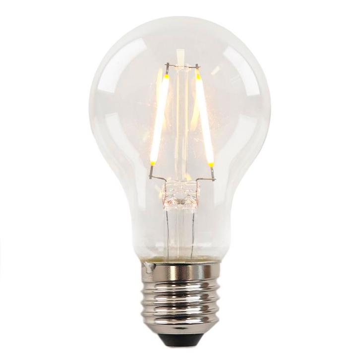 Dimbare Olucia E27 LED filament lamp Yona, A60, 2W, 2700K, Huis en Inrichting, Lampen | Losse lampen, Led-lamp, Nieuw, Minder dan 30 watt