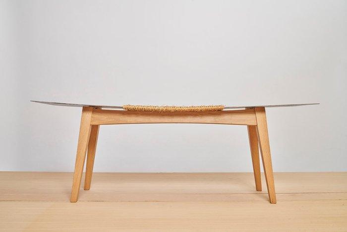 Jean Baptiste van den Heede - Bank - Eik, Antiek en Kunst, Kunst | Designobjecten