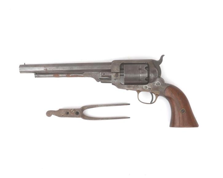 Een percussie revolver, E. Whytney N Haven, VS, ca. 1860, Antiek en Kunst, Curiosa en Brocante
