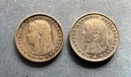 Nederland. Wilhelmina. 25 cent 1895 (schuin, Postzegels en Munten, Munten | Nederland