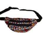 Afrikaanse print heuptasje / Fanny pack - Rood / oranje bogo, Sieraden, Tassen en Uiterlijk, Tassen | Damestassen, Ophalen of Verzenden