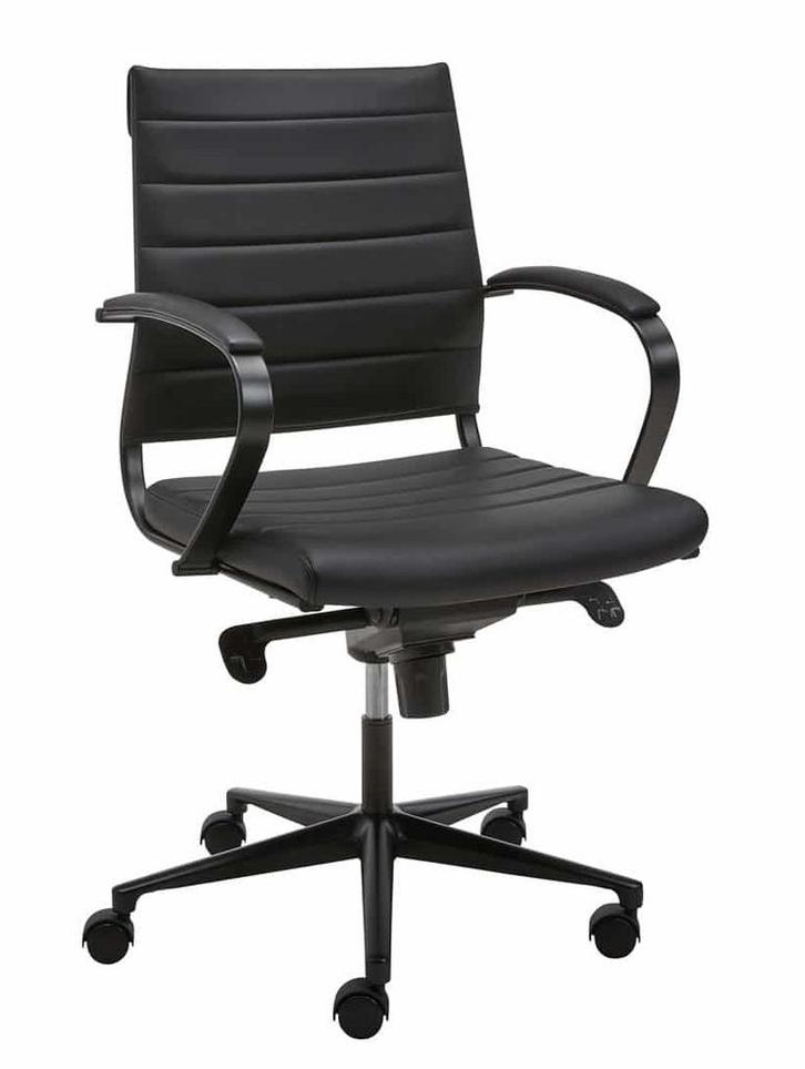 Zwarte vergaderstoel design, Zakelijke goederen, Kantoor en Winkelinrichting | Kantoormeubilair en Inrichting