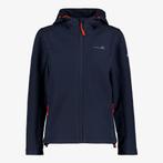 Mountain Peak kinder softshell jas blauw maat 146/152, Verzenden, Nieuw