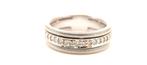 Ring - 19.2 kt. Witgoud Diamant (Natuurlijk), Sieraden, Tassen en Uiterlijk, Ringen, Nieuw