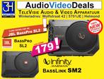 JBL BassPro SL2 underseat subwoofer van Infinity NU €179!, Auto diversen, Autospeakers, Ophalen of Verzenden, Nieuw
