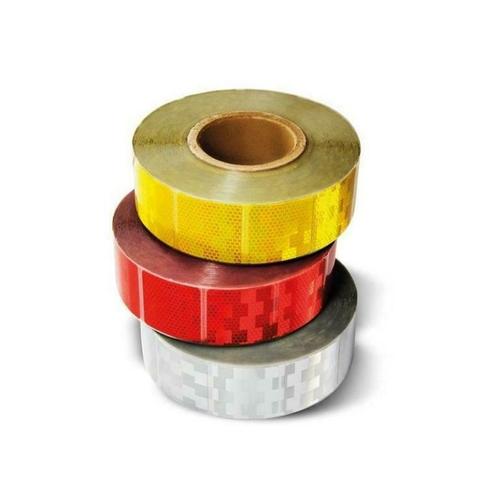 Reflecterende Tape Rood - Rol 50 meter, Auto diversen, Autostickers, Ophalen of Verzenden