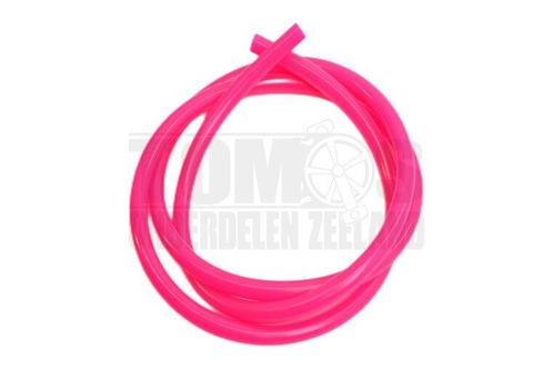 Benzineslang 5x8mm fluor Pink Roze 1 meter universeel, Fietsen en Brommers, Brommeronderdelen | Algemeen, Nieuw, Ophalen of Verzenden