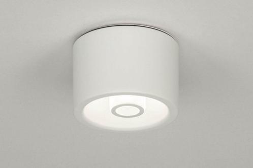 Rietveld Plafondlampen - Wit - Metaal, Huis en Inrichting, Lampen | Plafondlampen, Verzenden