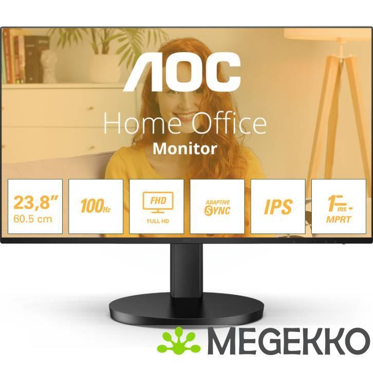 AOC Basic-line B3 24B3HA2 24  Full HD 100Hz IPS Monitor, Computers en Software, Monitoren, Nieuw, Verzenden