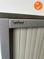 Roldeurkast - Ahrend - 144x120x45cm - Zilvergrijs met wit be, Zakelijke goederen, Kantoor en Winkelinrichting | Kantoormeubilair en Inrichting