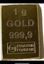 1 gram - Goud .999 - Valcambi, Switzerland  (Zonder, Postzegels en Munten, Edelmetalen en Baren