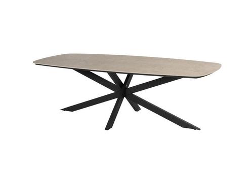 Taste by 4 Seasons Prado tuintafel antraciet met keramisch, Tuin en Terras, Tuinsets en Loungesets, Ophalen of Verzenden