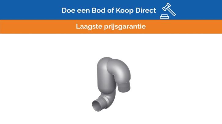 Bieden: Vetus LT152 152 mm gooseneck exhaust, Watersport en Boten, Bootonderdelen, Motor en Techniek, Nieuw, Zeilboot of Motorboot