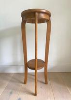 Plantentafel - Hout - Hoge ovale bijzettafel