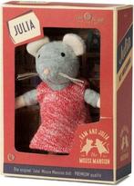 Het Muizenhuis - Knuffelmuis Julia - 12 cm, Nieuw