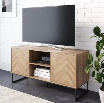 Tv-meubel Modern design 120x38x60 cm Hout