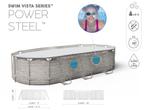 Bestway Power Steel Swim Vista Series II Opzetzwembad - 1..., Ophalen of Verzenden, Nieuw