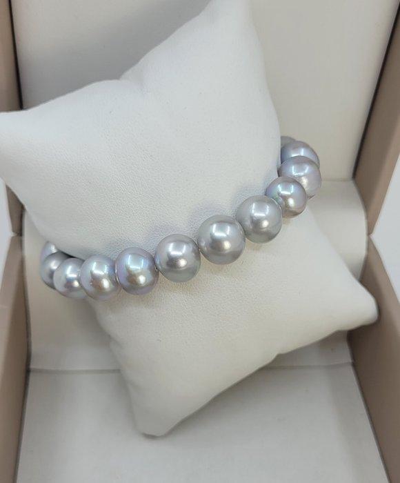 Zonder minimumprijs - Armband 9x11mm grijze Edison, Sieraden, Tassen en Uiterlijk, Armbanden