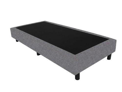 Boxspring 70x200 Linnenlook Grijs, Huis en Inrichting, Slaapkamer | Boxsprings, Grijs, Nieuw, Verzenden