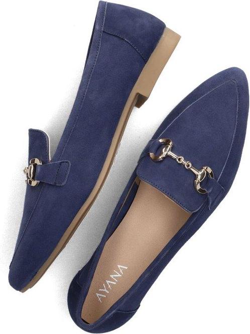 AYANA 4788 Loafers - maat 39.5 - Instappers - Dames - Blauw, Kleding | Dames, Schoenen, Verzenden