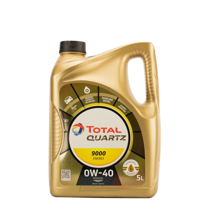 Total Quartz 9000 Energy 0W40 5 Liter, Auto diversen, Onderhoudsmiddelen, Ophalen of Verzenden