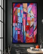 Ksavera - Cubism A1362 - abstract painting on XXL canvas
