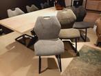 Riva eetkamerstoelen (set van 6) **SHOWROOMMODEL**, Nieuw, Stof