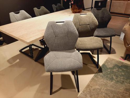 Riva eetkamerstoelen (set van 6) **SHOWROOMMODEL**, Huis en Inrichting, Stoelen, Nieuw, Stof