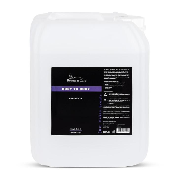 Beauty &amp; Care Body to Body Massage olie 10 L.  new, Sport en Fitness, Massageproducten, Olie of Lotion, Nieuw, Ophalen of Verzenden