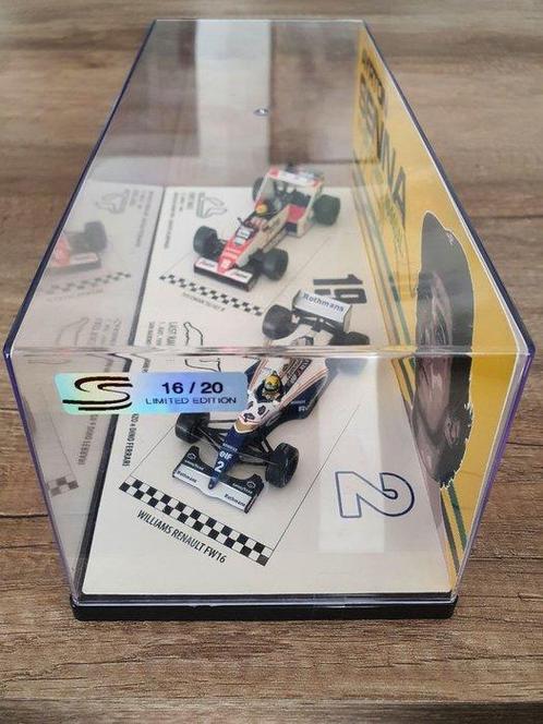 Williams - Formula One - Ayrton Senna - Figuurtje,, Hobby en Vrije tijd, Modelauto's | 1:5 tot 1:12