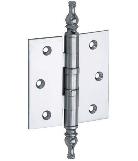 Kogellagerscharnier 89x89 rechte hoek vaas glans chroom, Doe-het-zelf en Verbouw, Hang- en Sluitwerk, Nieuw, Ophalen of Verzenden