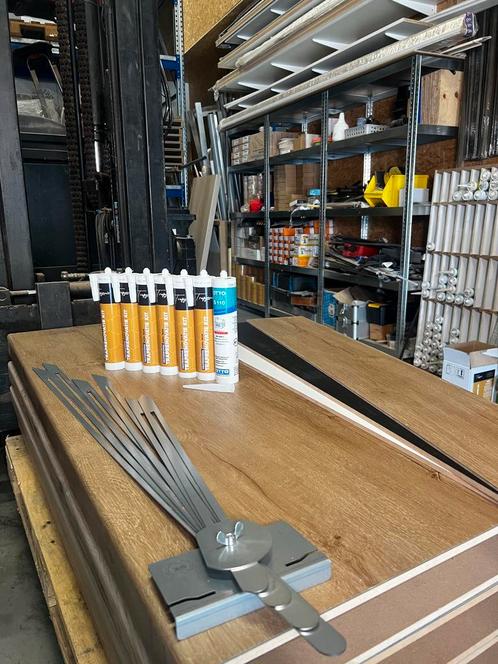 Traprenovatieset tot 15 treden - Premium PVC - Kleur 11, Doe-het-zelf en Verbouw, Ladders en Trappen, Nieuw, Ophalen