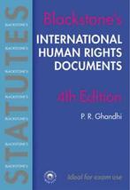Blackstones statutes: International human rights documents, Gelezen, P.R. Ghandhi, Verzenden