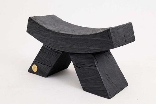 Logniture - Bijzettafel - Japanse stijl - Eik, Antiek en Kunst, Kunst | Designobjecten