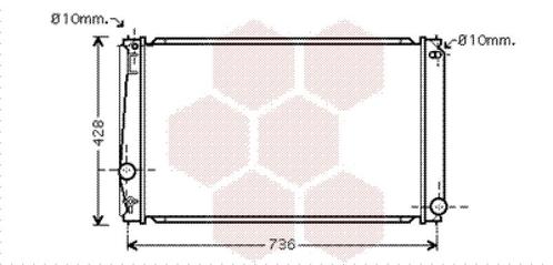 RADIATOR VOOR TOYOTA RAV 4 XA30 2006-2008 1640028560, Auto-onderdelen, Airco en Verwarming, Nieuw, Ophalen of Verzenden
