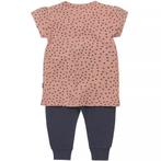 Shirtje met broekje Joy (old pink), Kinderen en Baby's, Babykleding | Maat 80, Nieuw, Meisje, Dirkje, Verzenden
