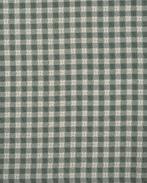 Jacquard Ruit Dusty Mint, Hobby en Vrije tijd, Stoffen en Lappen, Nieuw, Groen