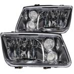 ANZO 1999-2005 Volkswagen Jetta Crystal Headlights Black w/o, Ophalen of Verzenden, Nieuw