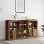vidaXL Dressoir Oud hout 181,5 x 37 x 100 cm Bewerkt hout, Verzenden, Nieuw, Overige houtsoorten, Minder dan 50 cm