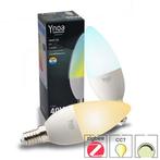 Set van 2 Ynoa smart lampen | White Tones CCT | E14 LED, Verzenden, Overige typen, E14 (klein), Nieuw