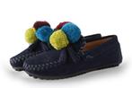 Fabienne Chapot Loafers in maat 37 Blauw | 10% extra korting, Overige typen, Zo goed als nieuw, Fabienne Chapot, Verzenden