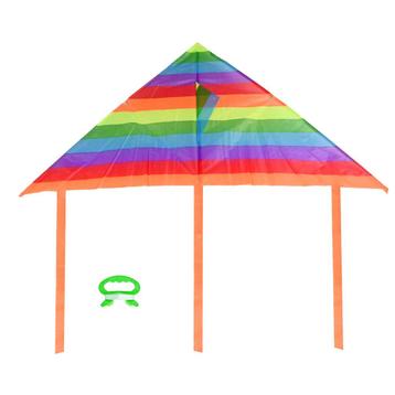 Benson Kleurrijke driehoek-vlieger - 120 cm - 1-lijns - I... beschikbaar voor biedingen