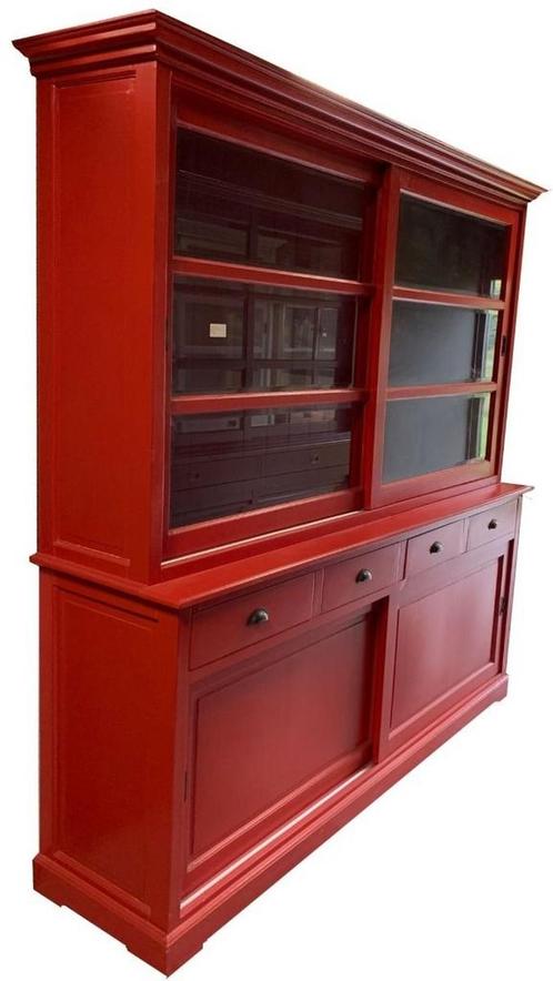Buffetkast rood Uden 200cm, Huis en Inrichting, Kasten | Buffetkasten, Ophalen of Verzenden