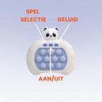Pop It game - Pandabeer - Pop It Spel - V3 Quick push - Spel, Verzenden, Nieuw, Puzzelen, Met geluid